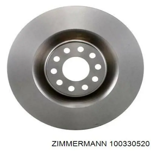 Do koszyka 100330520 Zimmermann Tarcza hamulcowa przednia