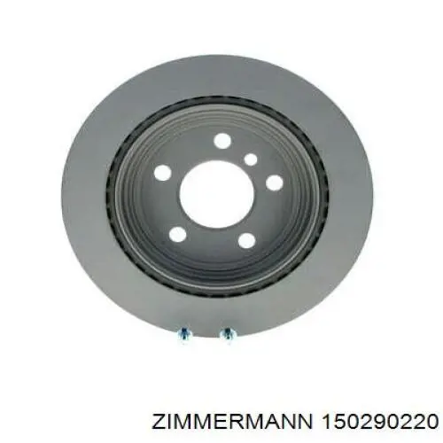 Do koszyka 150290220 Zimmermann Tarcza hamulcowa tylna