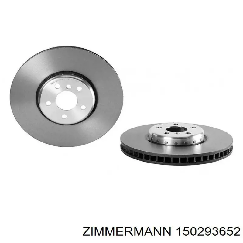 Tarcza hamulcowa przednia Zimmermann 150293652 cena, od 128,19 USD