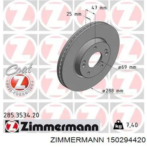 Do koszyka 34106864133 BMW Tarcza hamulcowa przednia