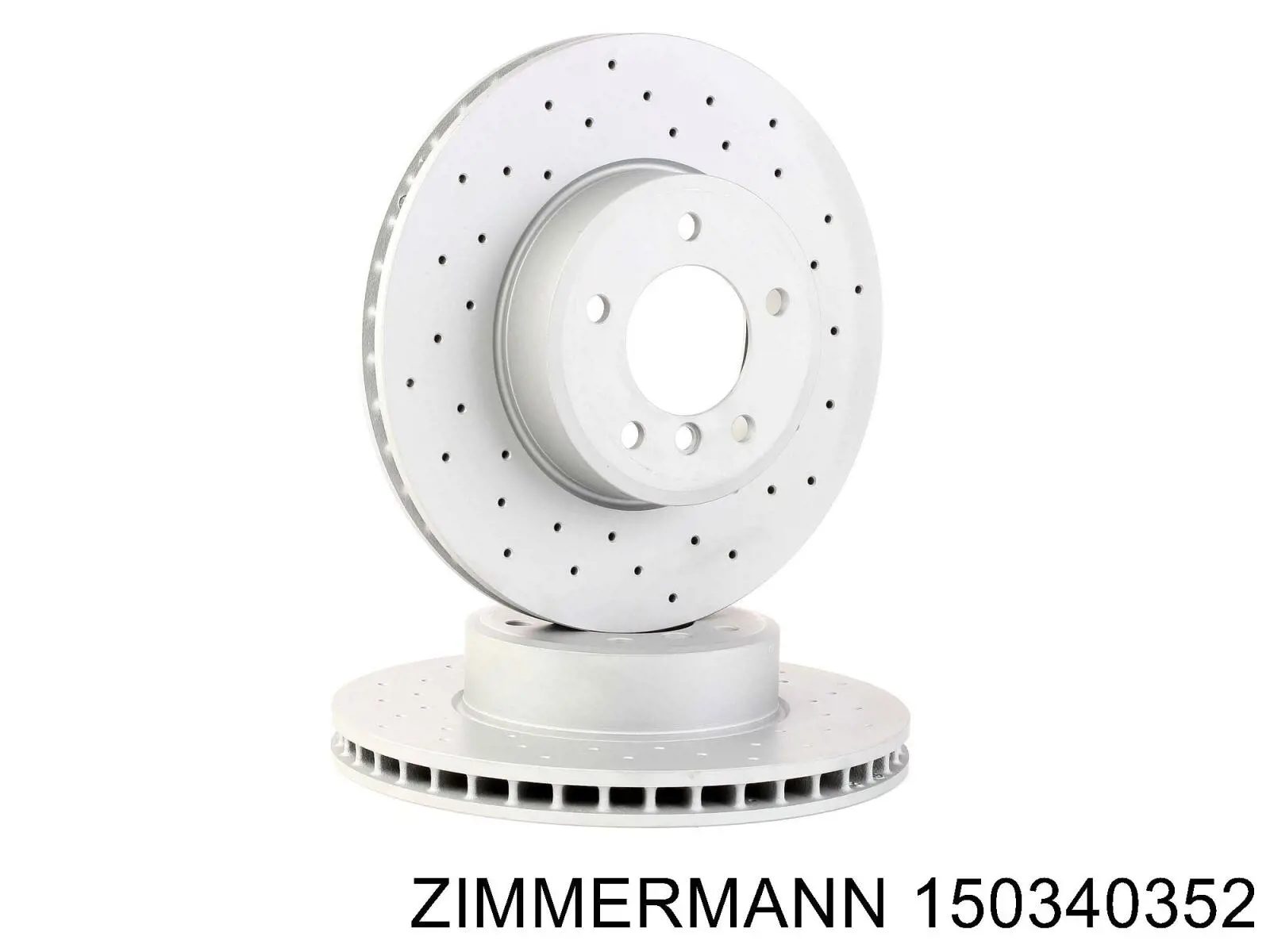 Do koszyka 150340352 Zimmermann Tarcza hamulcowa przednia