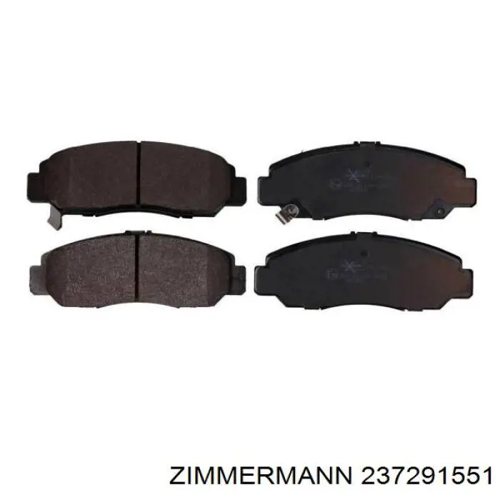 Klocki hamulcowe przednie tarczowe Zimmermann 237291551 cena, od 26,51 USD