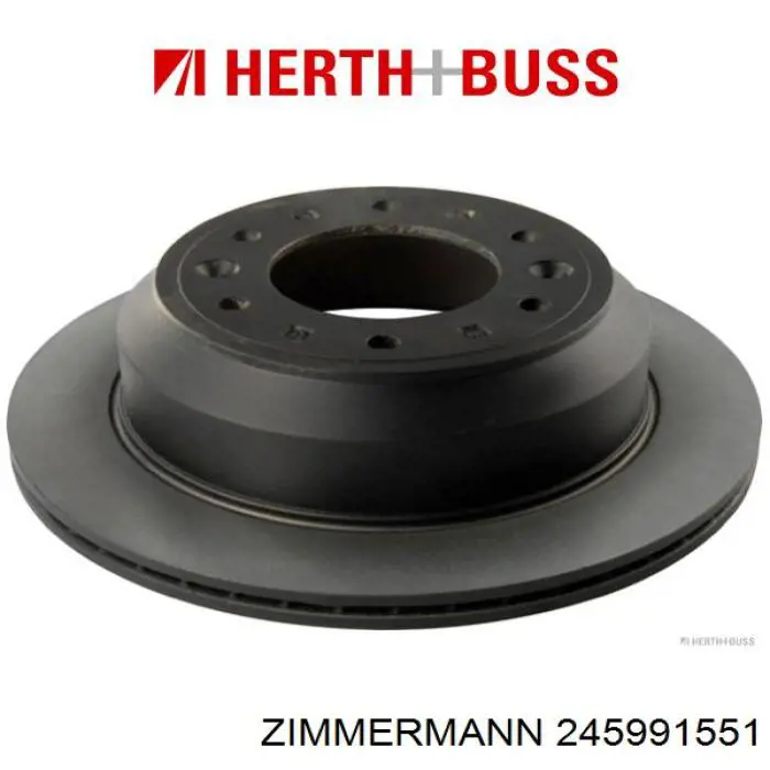 Do koszyka 245991551 Zimmermann Okładziny (klocki) do hamulców tarczowych tylne