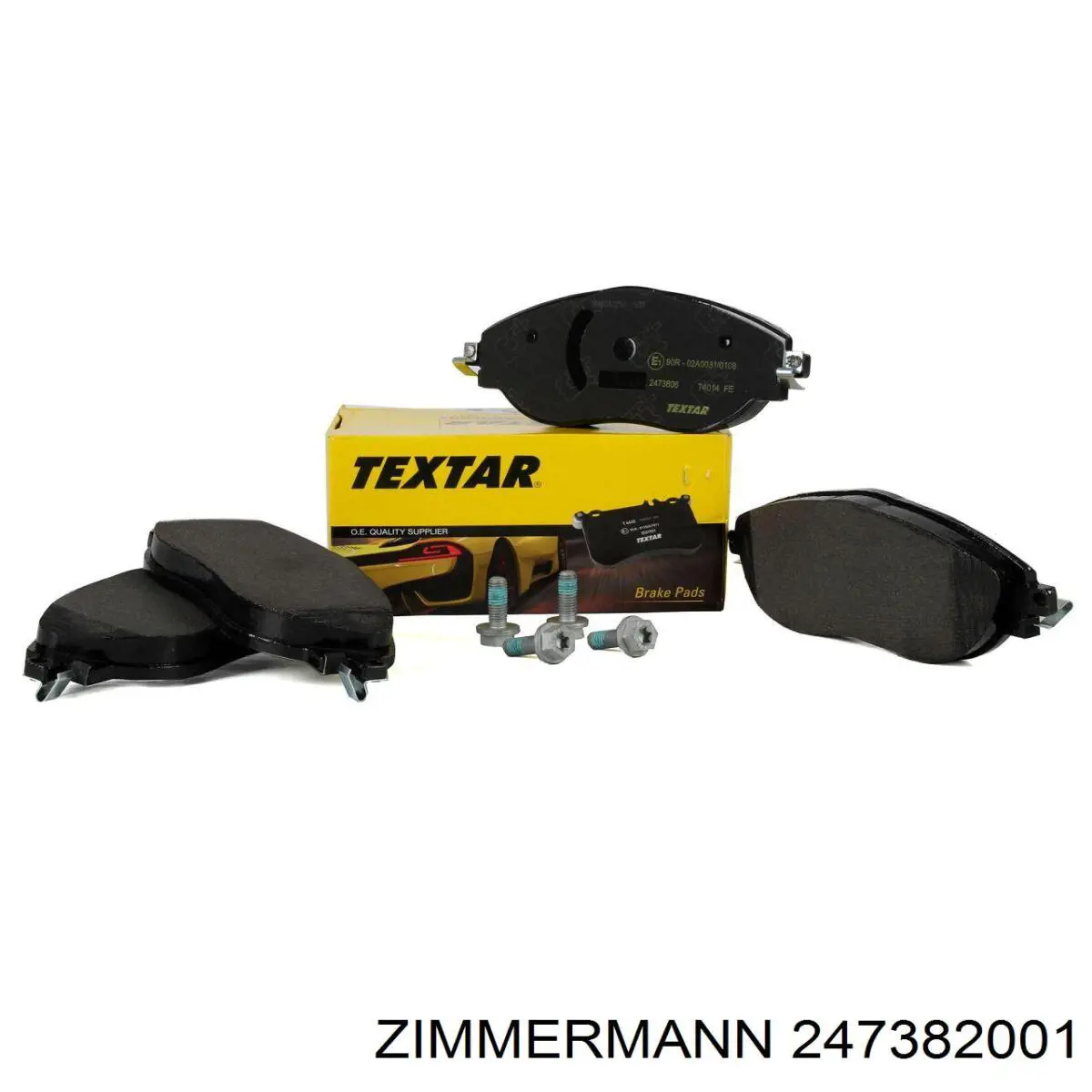 Klocki hamulcowe przednie tarczowe Zimmermann 247382001 cena, od 42,00 USD
