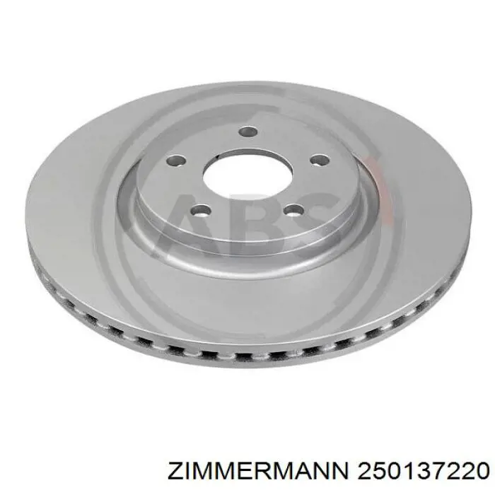 Tarcza hamulcowa przednia Zimmermann 250137220 cena, od 70,35 USD