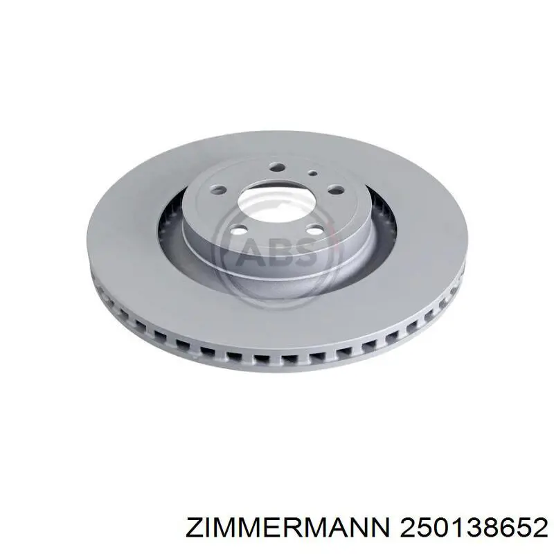 Do koszyka 250138652 Zimmermann Tarcza hamulcowa przednia