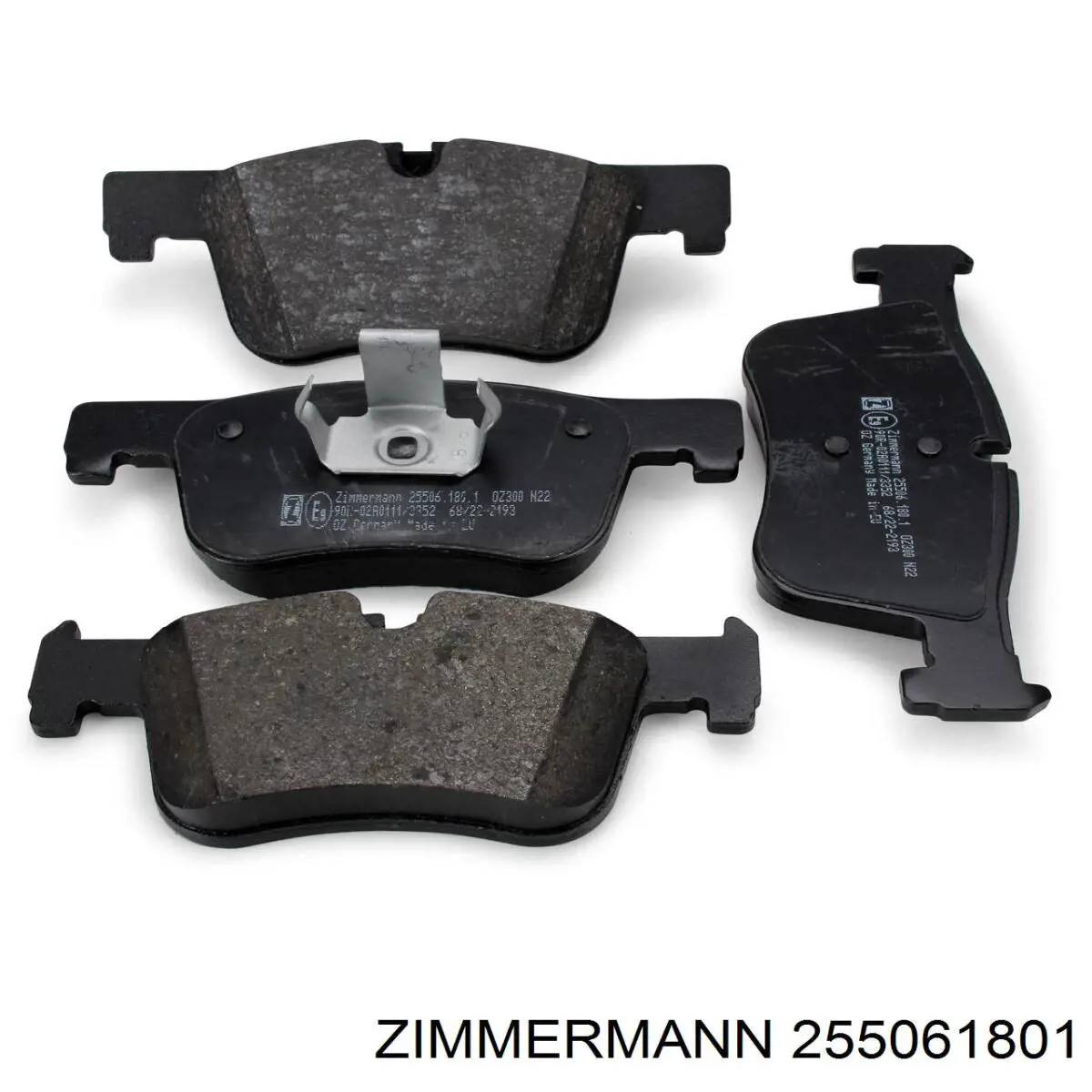 Klocki hamulcowe przednie tarczowe Zimmermann 255061801 cena, od 34,48 USD