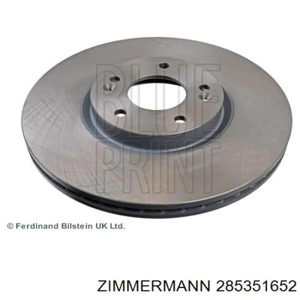 Do koszyka 285351652 Zimmermann Tarcza hamulcowa przednia