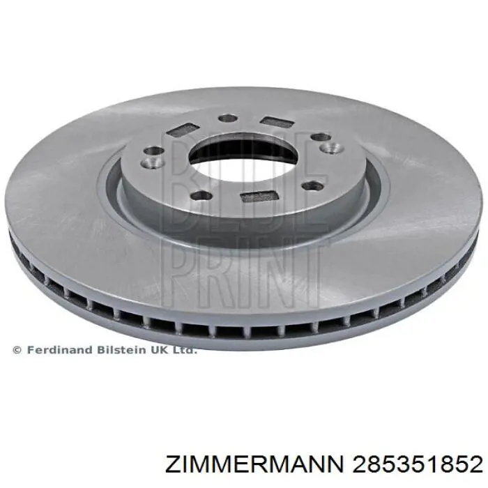 Do koszyka 285351852 Zimmermann Tarcza hamulcowa przednia