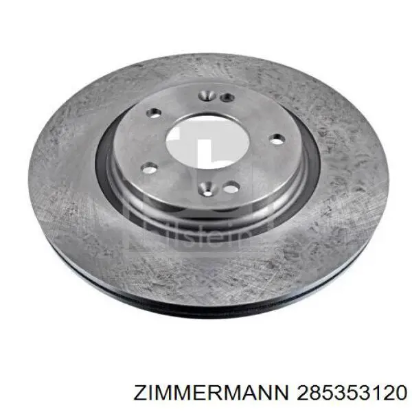 Tarcza hamulcowa przednia Zimmermann 285353120 cena, od 107,71 USD