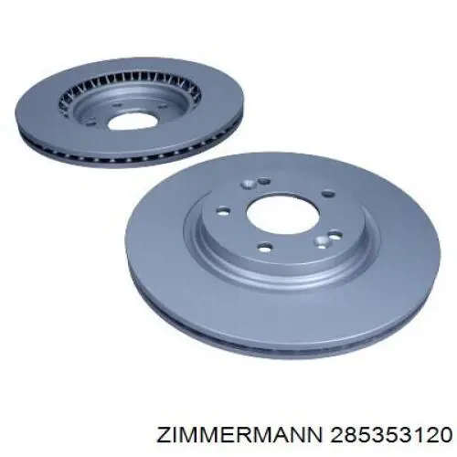 Do koszyka 285353120 Zimmermann Tarcza hamulcowa przednia