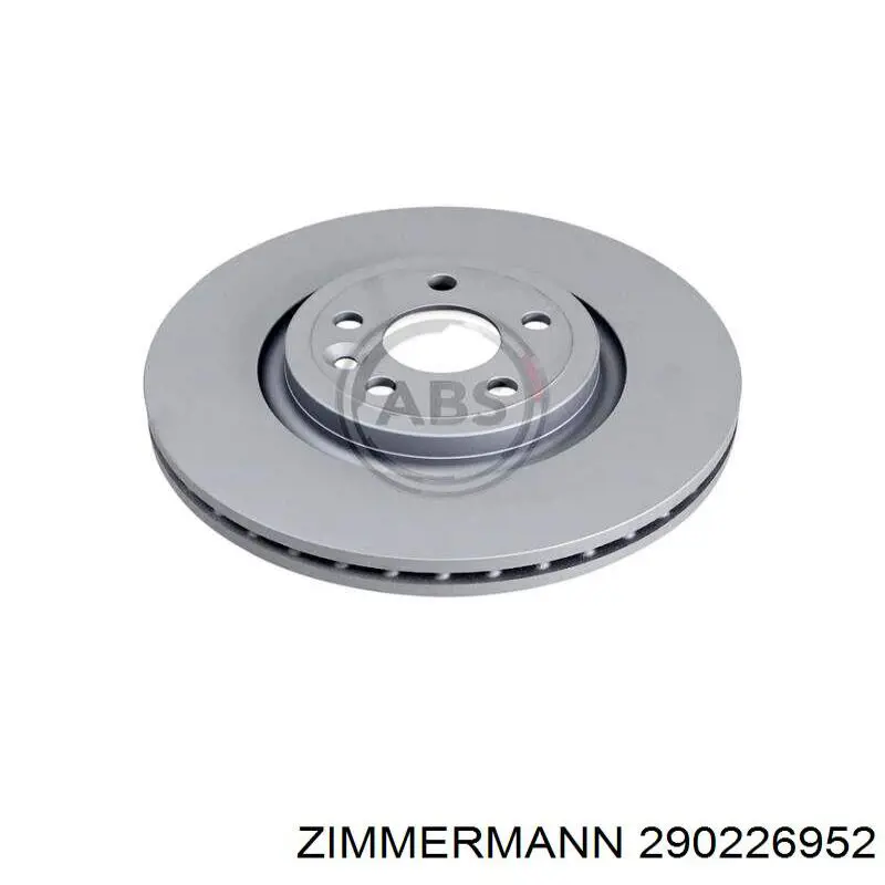 Tarcza hamulcowa przednia Zimmermann 290226952 cena, od 105,92 USD