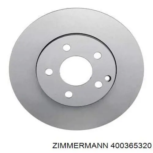 Do koszyka 400365320 Zimmermann Tarcza hamulcowa przednia