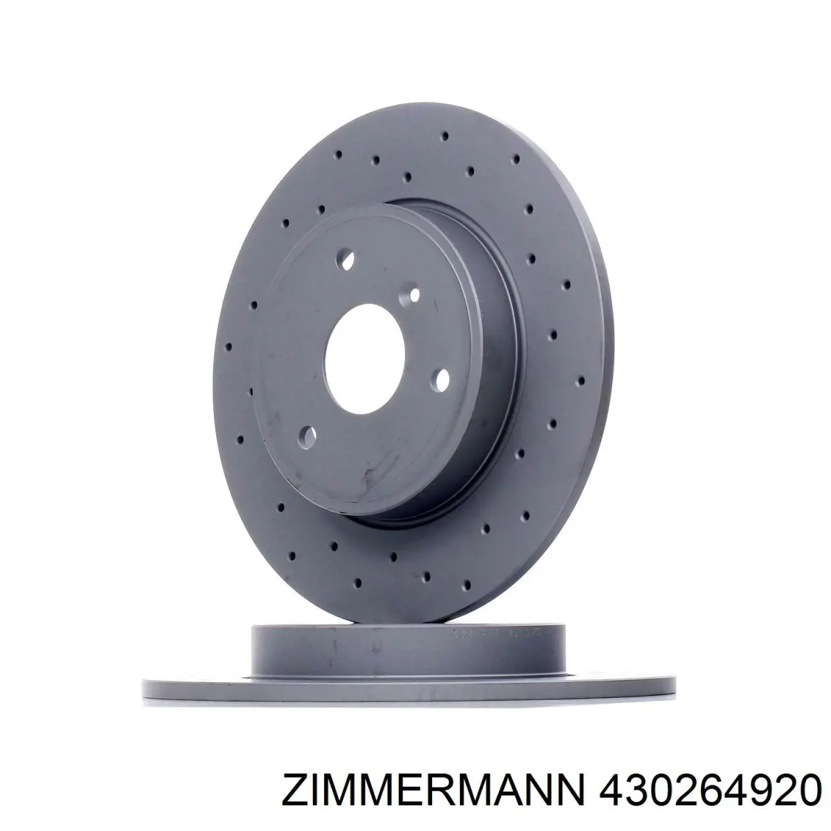 Tarcza hamulcowa tylna Zimmermann 430264920 cena, od 62,85 USD