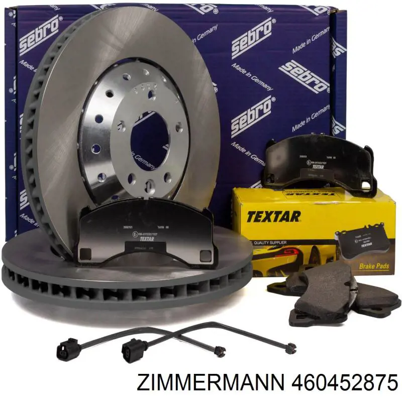 Do koszyka 460452875 Zimmermann Tarcza hamulcowa przednia
