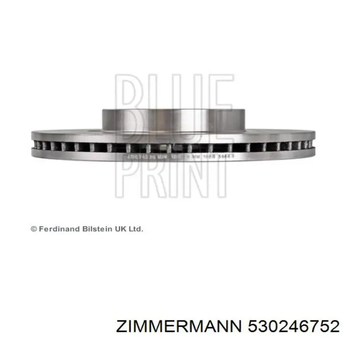 Do koszyka 530246752 Zimmermann Tarcza hamulcowa przednia
