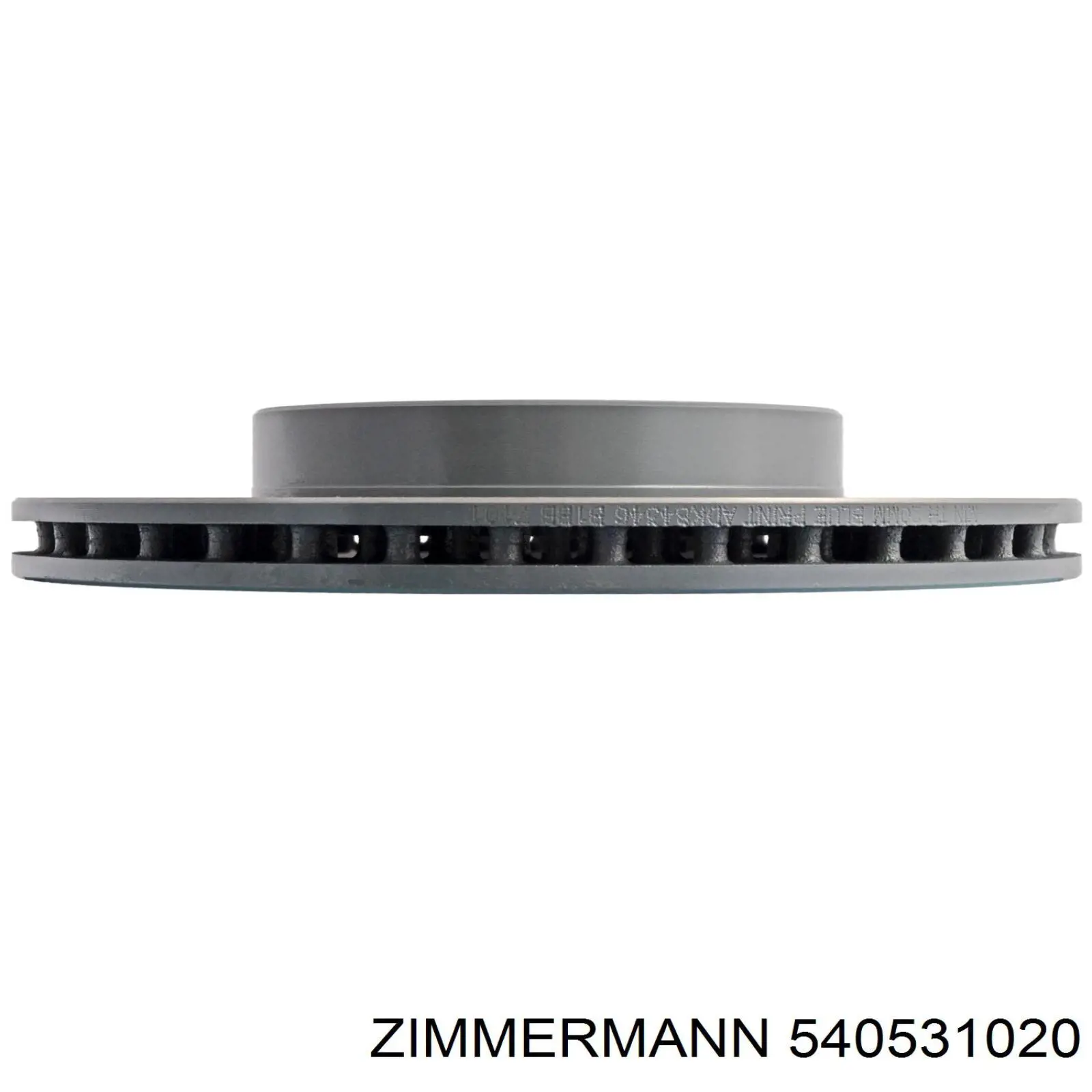 Do koszyka 540531020 Zimmermann Tarcza hamulcowa przednia