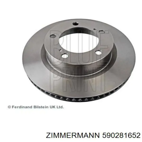 Do koszyka 590281652 Zimmermann Tarcza hamulcowa przednia