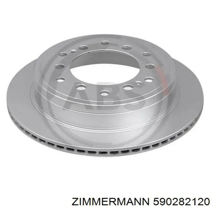 Tarcza hamulcowa tylna Zimmermann 590282120 cena, od 57,93 USD