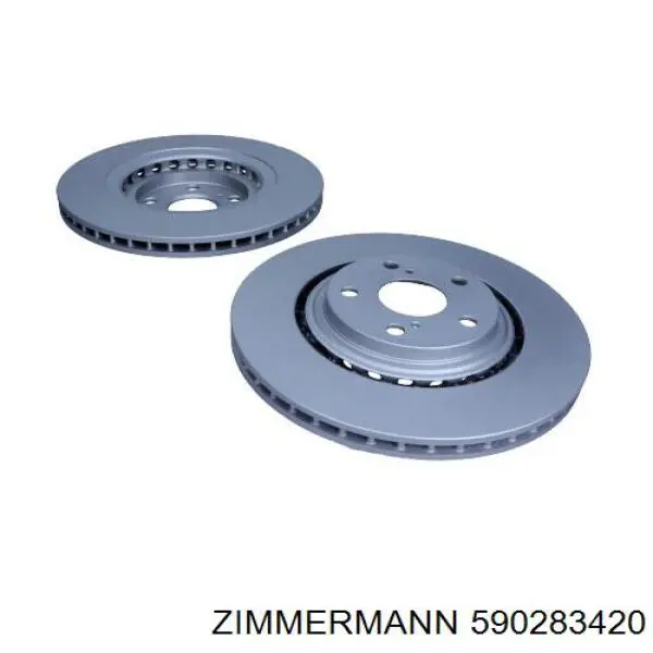 Tarcza hamulcowa przednia Zimmermann 590283420 cena, od 114,07 USD