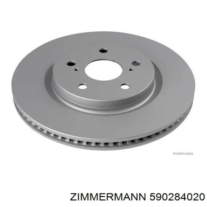 Tarcza hamulcowa przednia Zimmermann 590284020 cena, od 93,11 USD