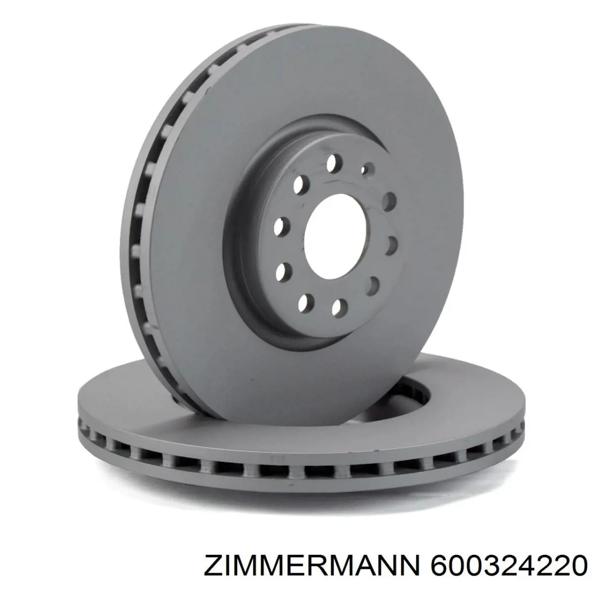 Do koszyka 600324220 Zimmermann Tarcza hamulcowa przednia