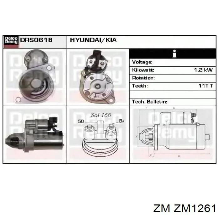 054001111390 PSH Elektromagnes rozrusznika