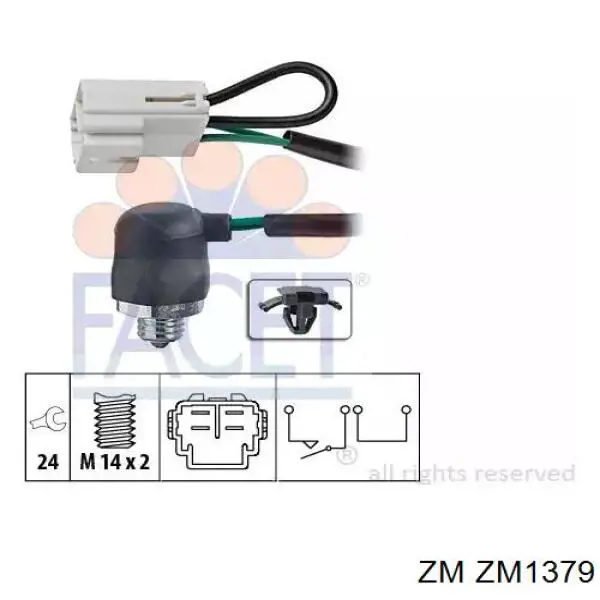 ZM1379 ZM Elektromagnes rozrusznika