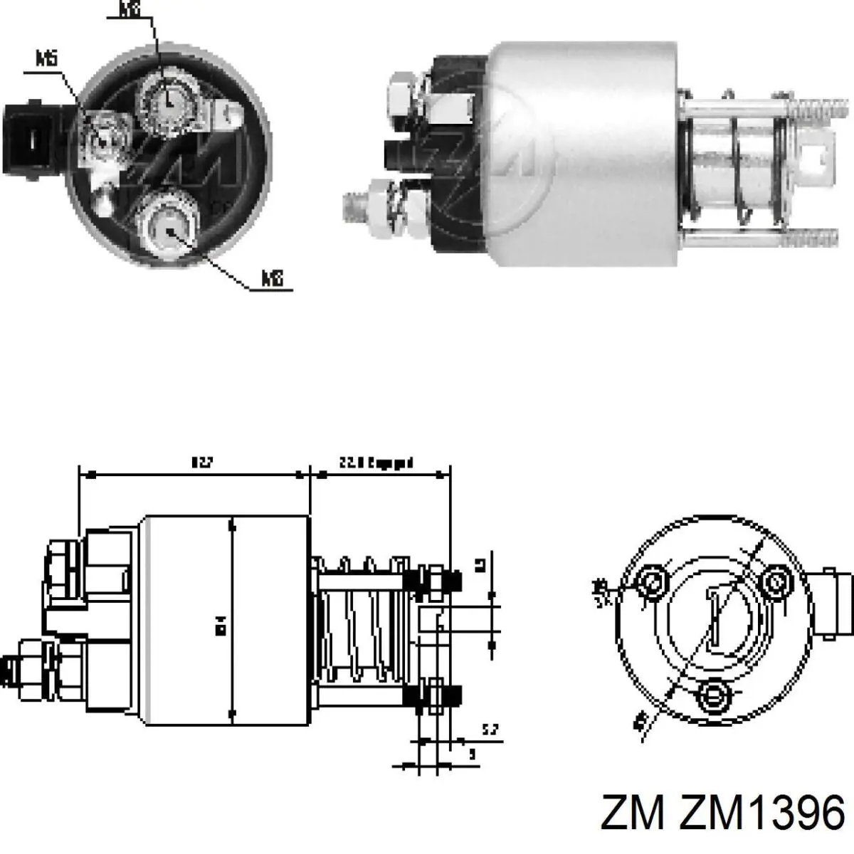 Elektromagnes rozrusznika AS/Auto Storm SS4018 cena, od 35,38 USD