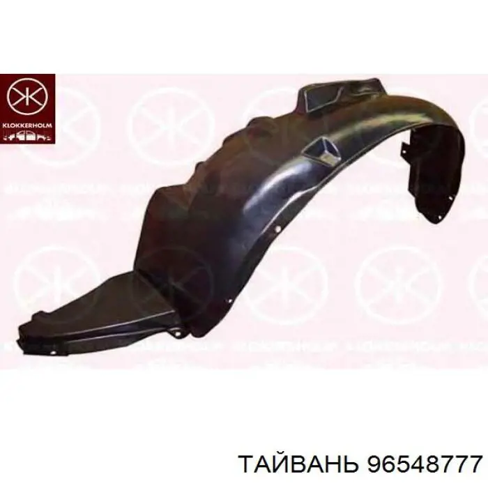 Nadkole błotnika przedniego lewe Chevrolet Nubira sedana (2005 - 2012) cena, od 15,61 USD