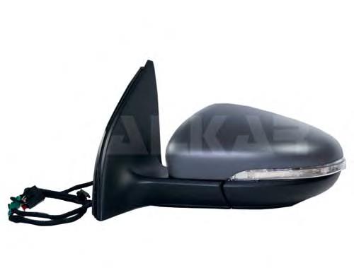 6129124 Alkar Lusterko wsteczne lewe