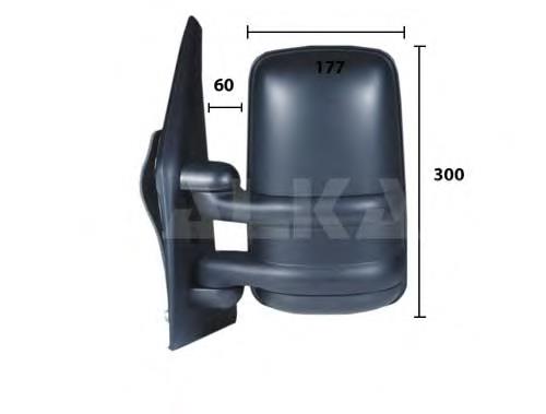 Lusterko wsteczne prawe 4405183 Opel