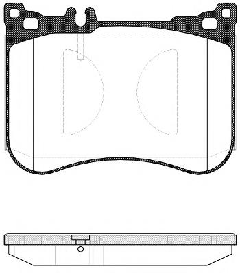 Klocki hamulcowe przednie tarczowe Blue Print ADU174258 cena, od 54,70 USD