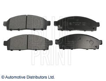 Klocki hamulcowe przednie tarczowe MZ690587 Mitsubishi