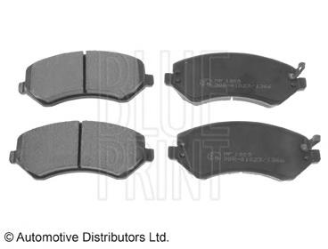 Klocki hamulcowe przednie tarczowe 05066427AA Chrysler