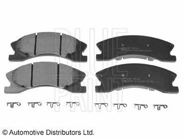 Klocki hamulcowe przednie tarczowe Chrysler 5093183AA cena, od 26,62 USD