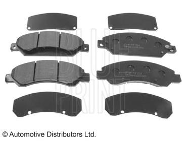 ADA104242 Blue Print Klocki hamulcowe przednie tarczowe
