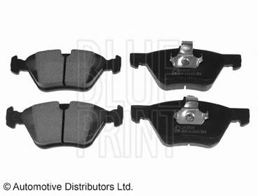Klocki hamulcowe przednie tarczowe A0024205020 Mercedes
