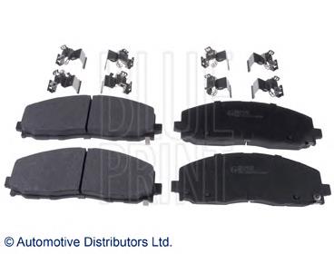 Klocki hamulcowe przednie tarczowe Chrysler 2AMV3163AA cena, od 45,94 USD