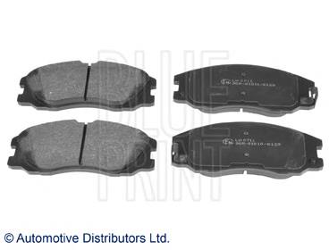 Klocki hamulcowe przednie tarczowe 96626069 General Motors