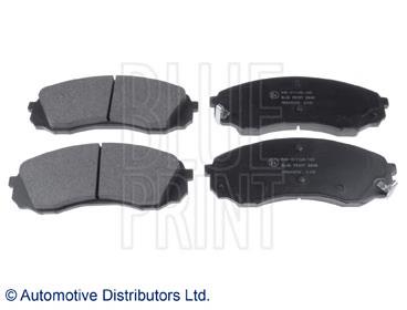 Klocki hamulcowe przednie tarczowe Hyundai/Kia 581014HA01