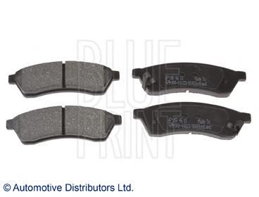 Klocki hamulcowe przednie tarczowe General Motors 96475027