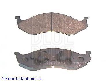 Klocki hamulcowe przednie tarczowe 0K04778058 Chrysler