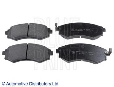 Klocki hamulcowe przednie tarczowe 5810138A30 Hyundai/Kia