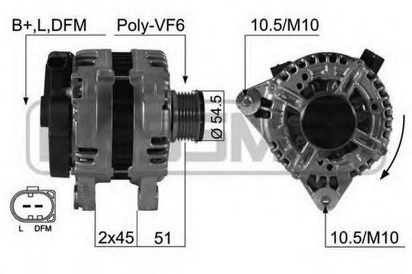Alternator Land Rover Freelander