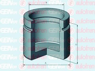 Tłoczek zacisku hamulcowego przedniego D025296 Autofren