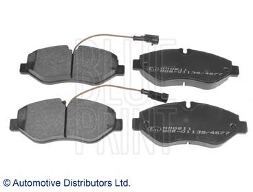Do koszyka PA117AF Japan Parts Klocki hamulcowe przednie tarczowe