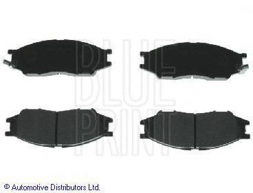 ADN142128 Blue Print Klocki hamulcowe przednie tarczowe