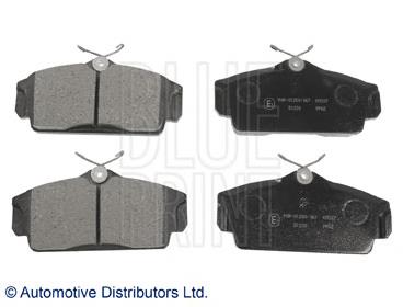 Klocki hamulcowe przednie tarczowe 572422B Jurid/Bendix