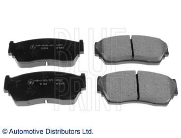ADN14299 Blue Print Klocki hamulcowe przednie tarczowe
